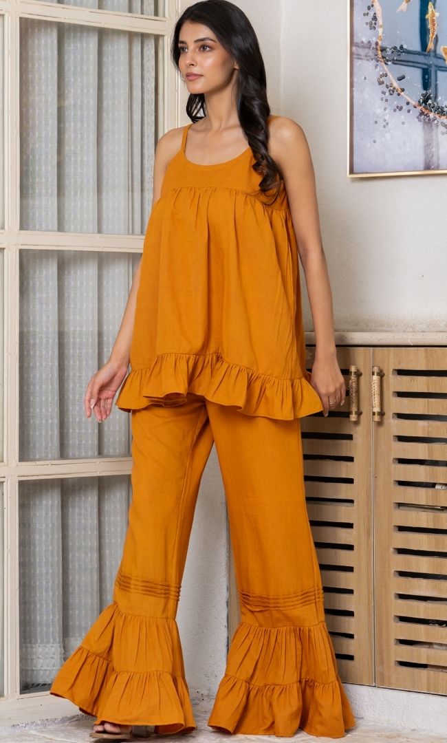 Dusk Flour Glam Co-ord Set