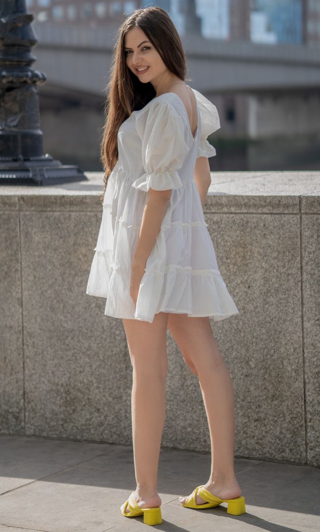 Snow White Ruffle Dress