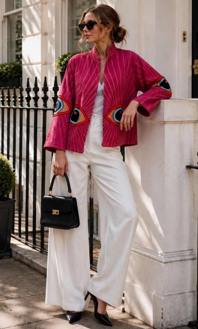 The Pink Mystic Eye Jacket