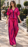 Fuchsia Bloom Co-ord Set