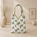 Handblock Modern Tote Bag