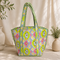 Green Short Tote Bag