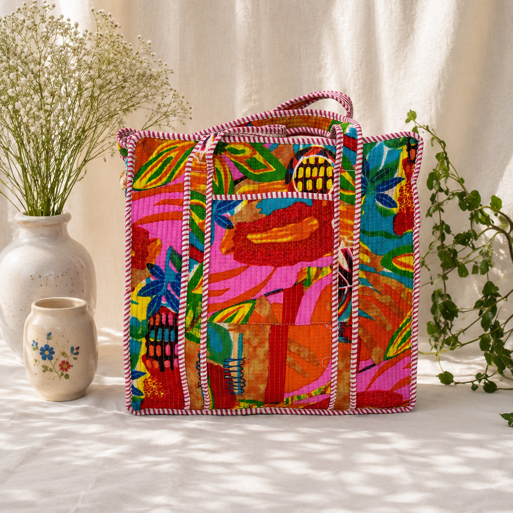 Multi Colour Tote Bag