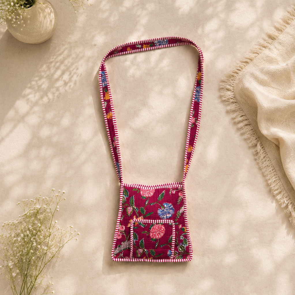 Pink Sling Bag