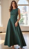 Olive Grove Maxi Dress