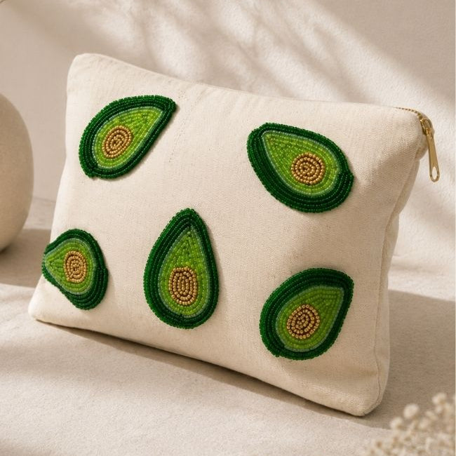 Avocado Canvas Toiletry Bag