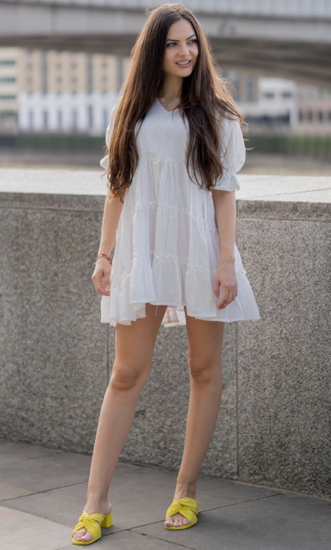 Snow White Ruffle Dress