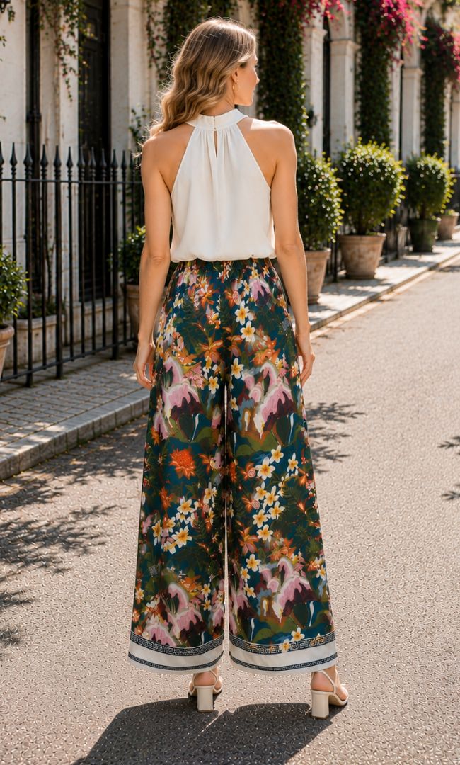 Tropical Printed Trousers