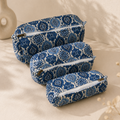 Blue Block Toiletry Bag