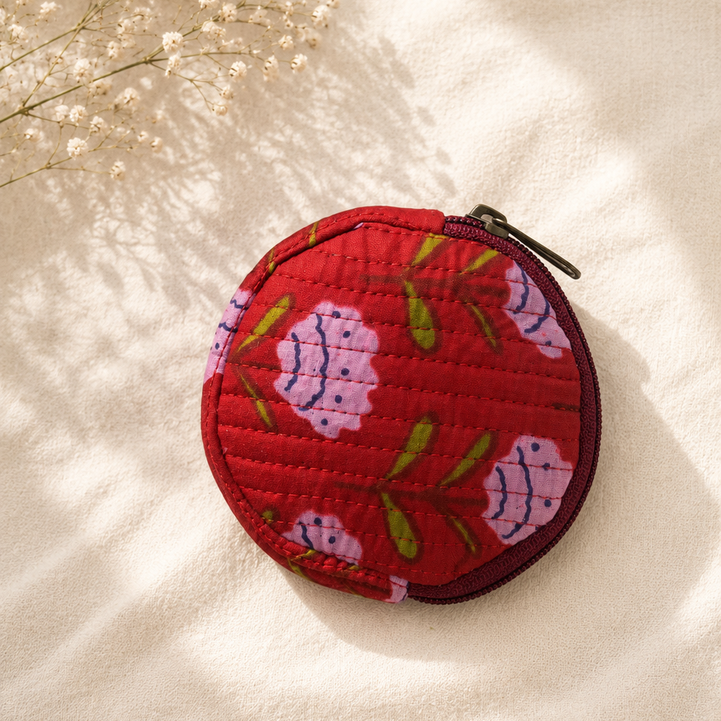 Round Coin Purse