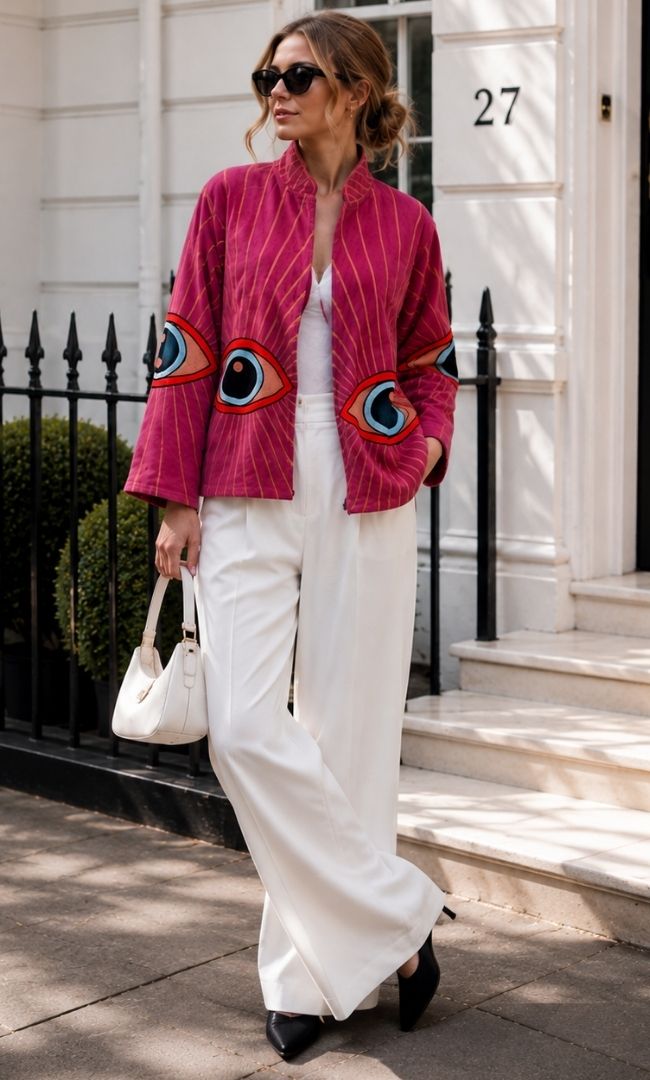 The Pink Mystic Eye Jacket
