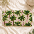 Palm Tree Beaded Evening Bag
