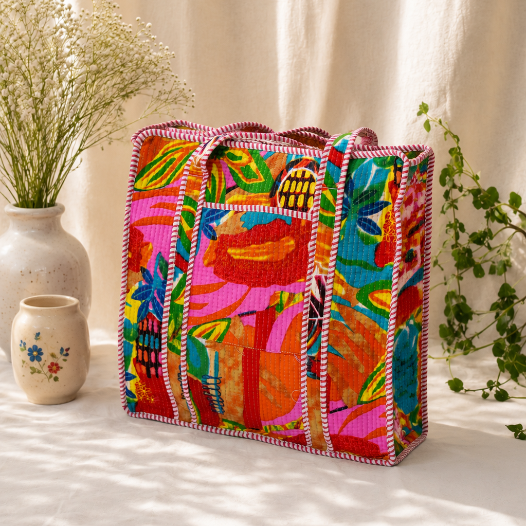 Multi Colour Tote Bag