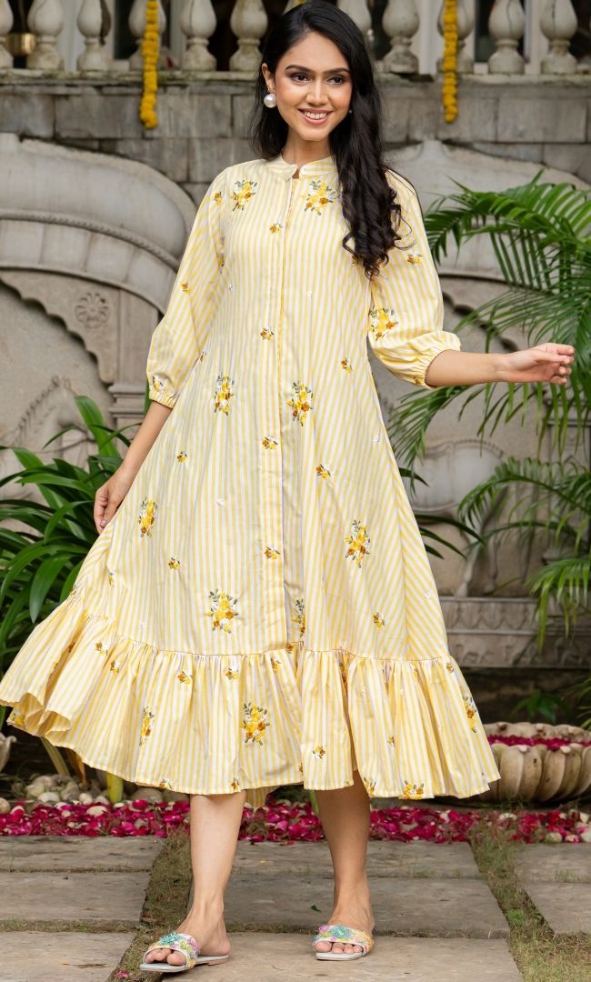 Babe Yellow Dress