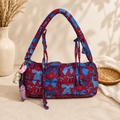 Christmas Puffer Baguette Bag