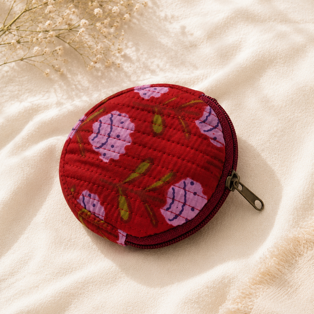 Round Coin Purse