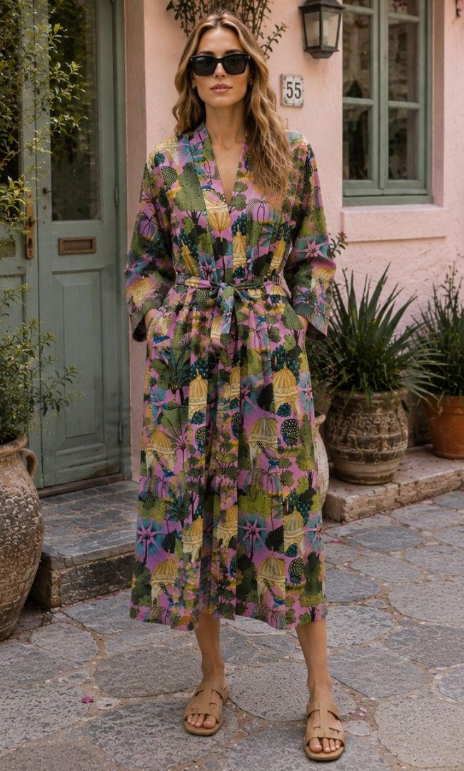 Garden Mosaic Kimono