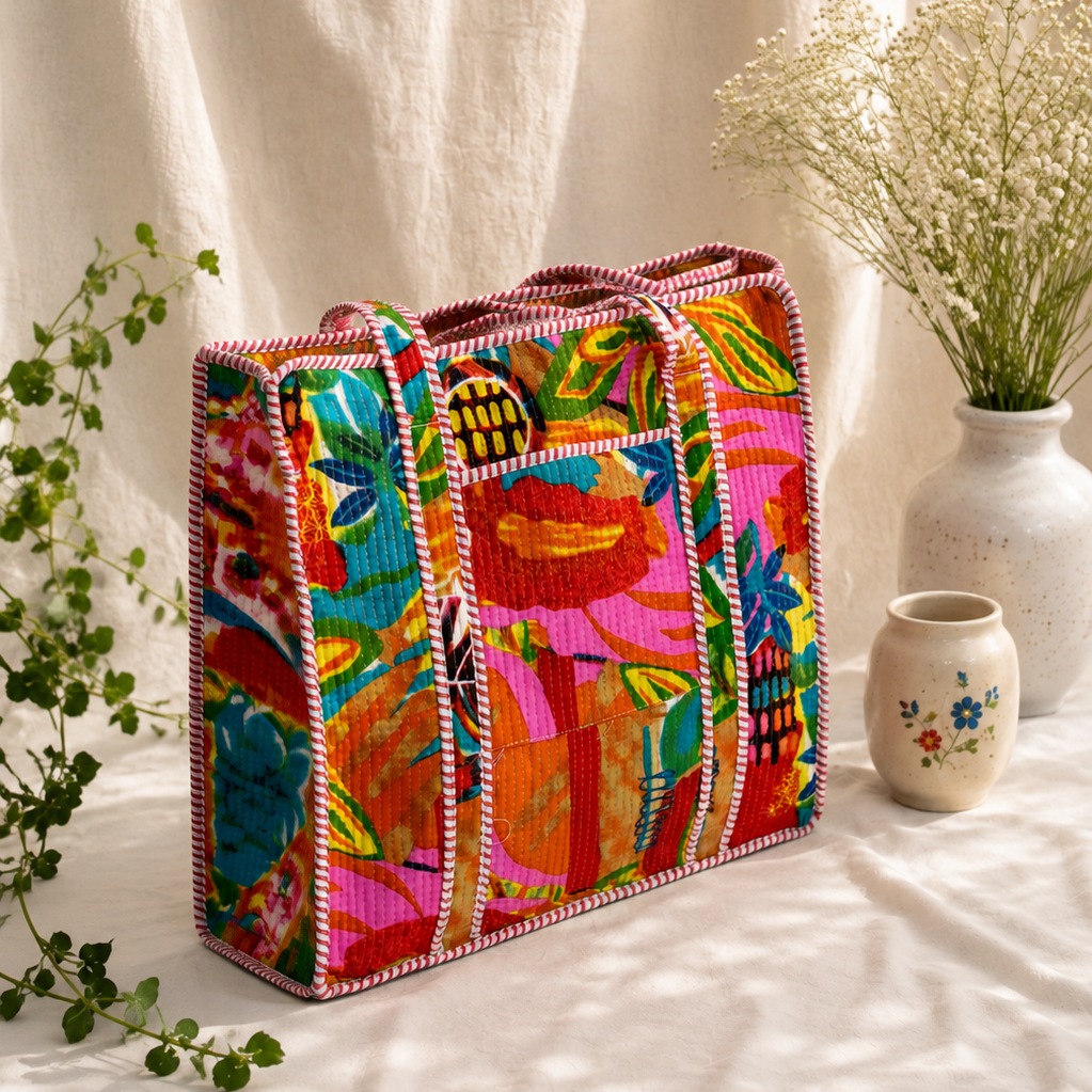 Multi Colour Tote Bag