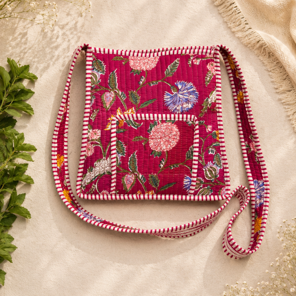 Pink Sling Bag