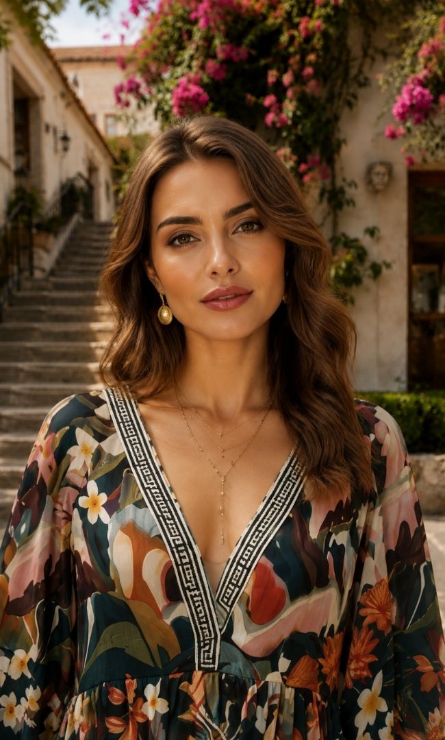 Eden Print Maxi Dress