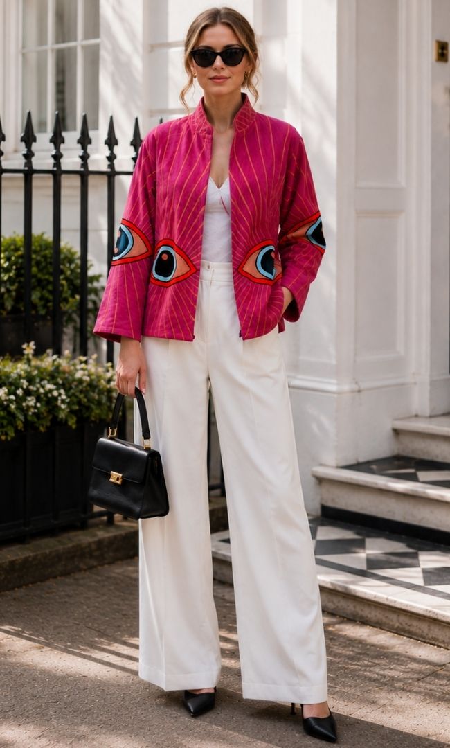 The Pink Mystic Eye Jacket