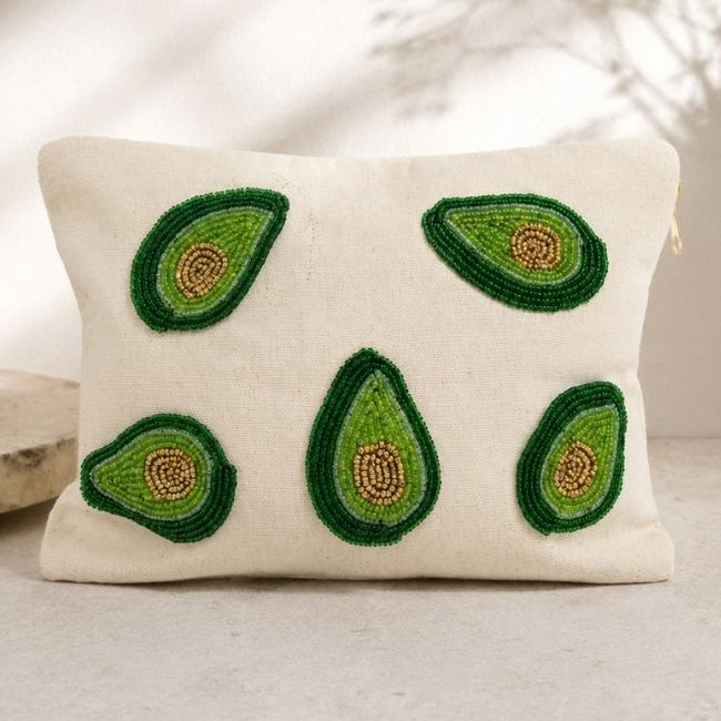 Avocado Canvas Toiletry Bag