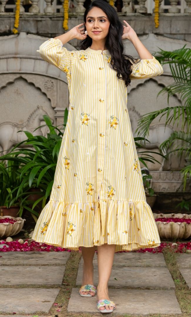 Babe Yellow Dress