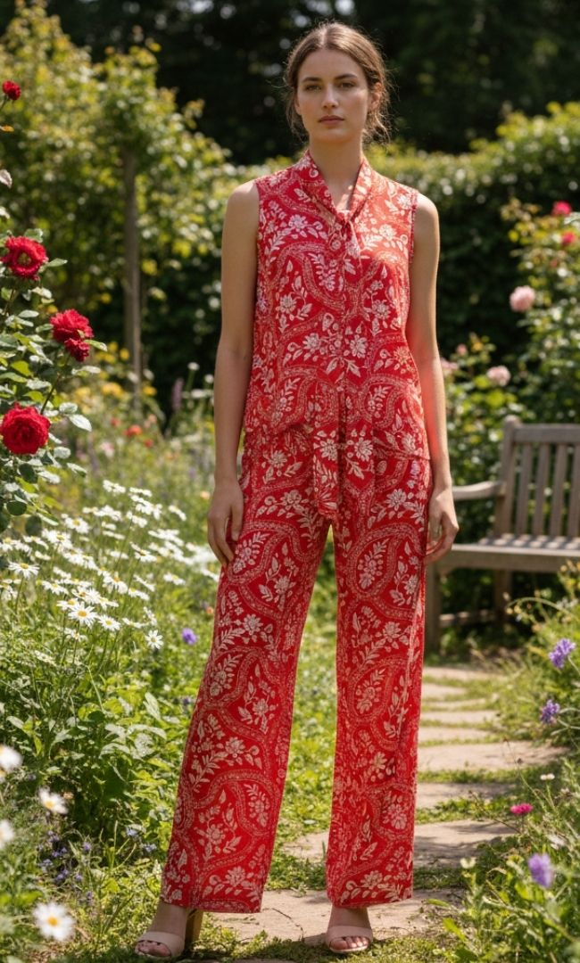 Crimson Red Co-ord