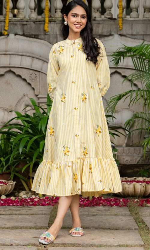 Babe Yellow Dress