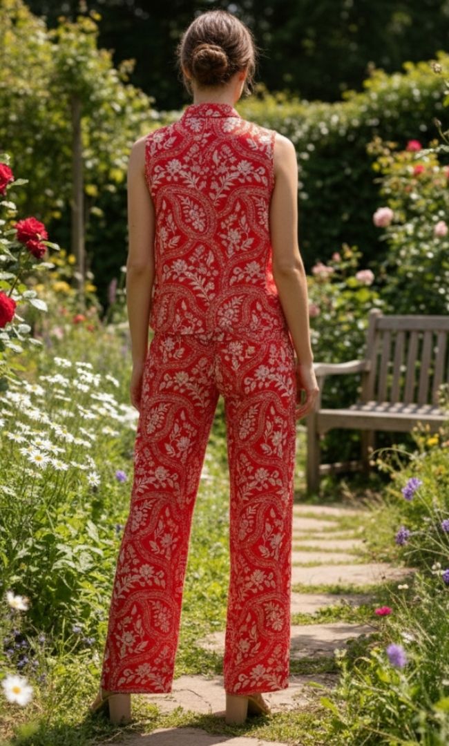Crimson Red Co-ord