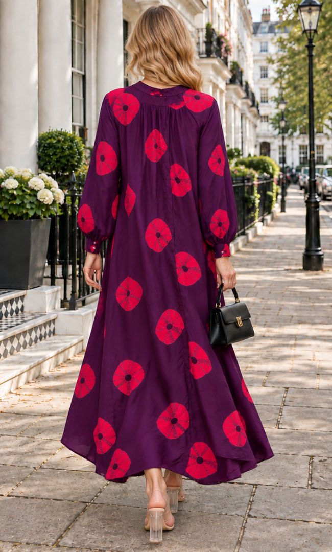 Poppy Bloom Maxi Dress