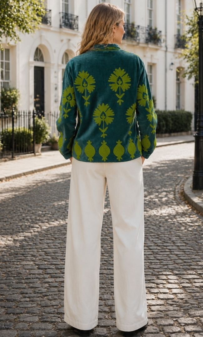 Emerald Leaf Jacket