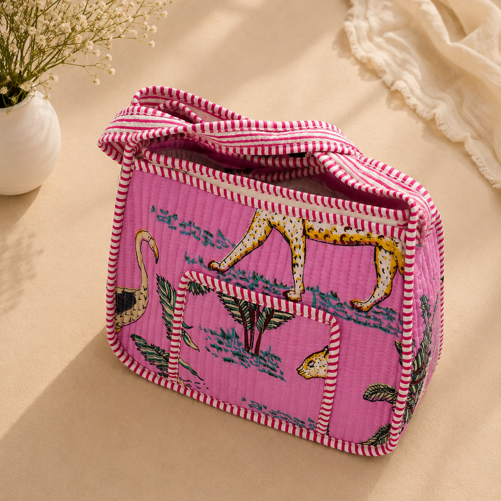 Pink Jungle Sling Bag