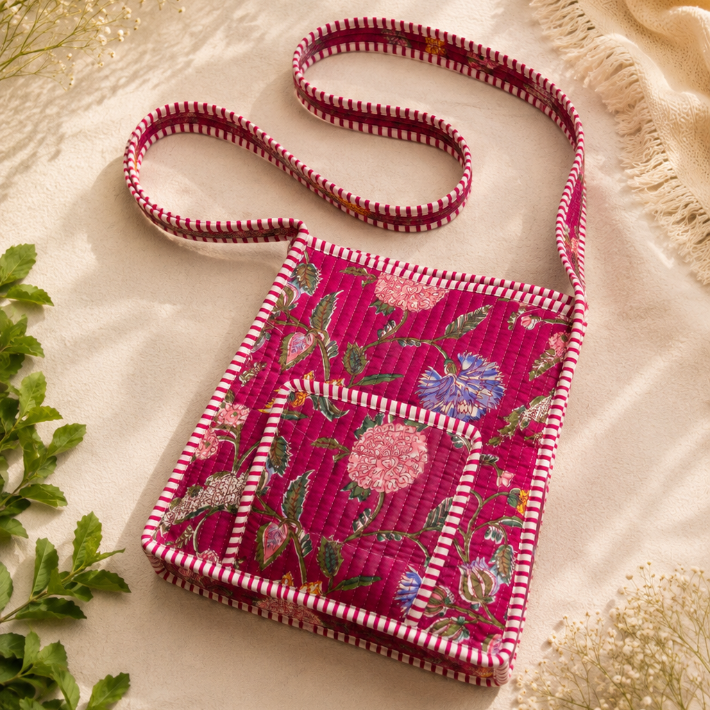 Pink Sling Bag