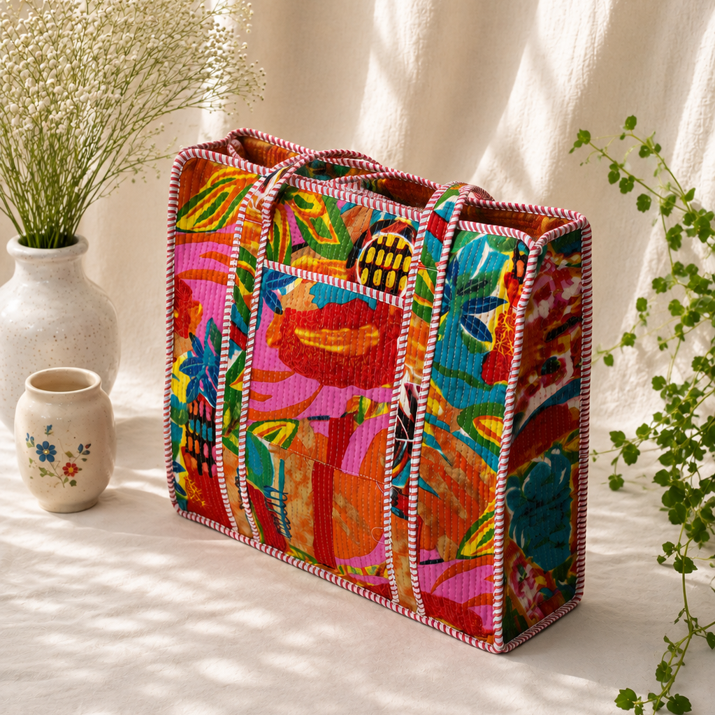 Multi Colour Tote Bag