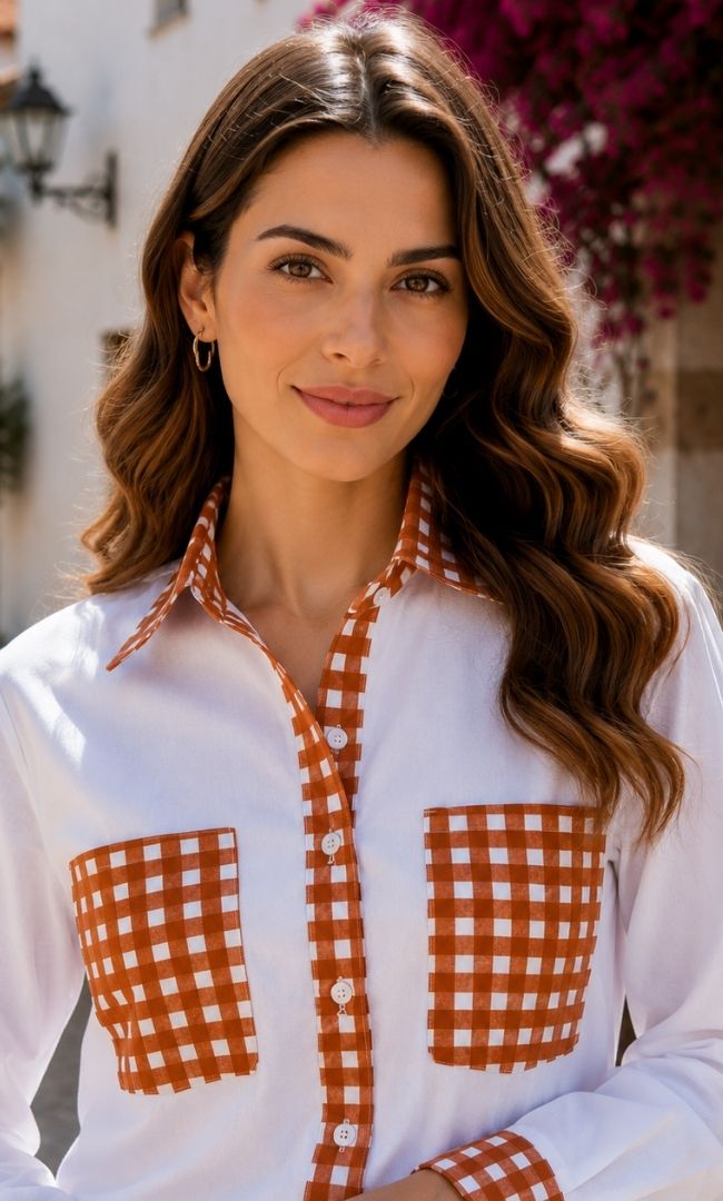 Camille Check Shirt