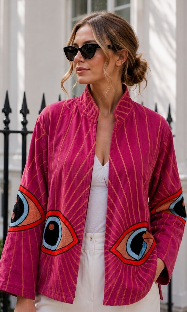The Pink Mystic Eye Jacket
