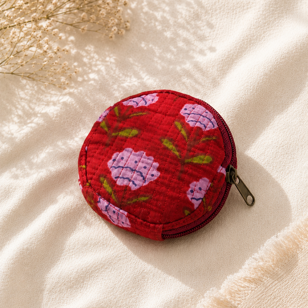 Round Coin Purse