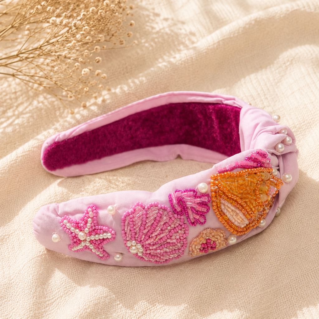 Sealife Beaded Hair Band