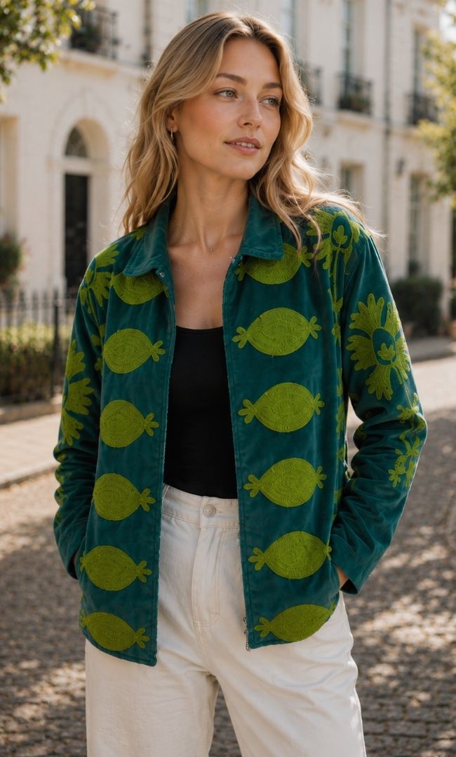 Emerald Leaf Jacket