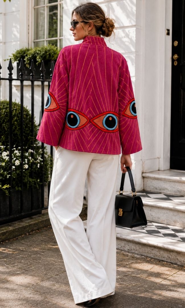 The Pink Mystic Eye Jacket