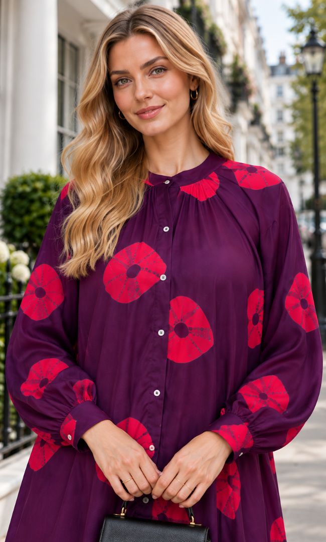 Poppy Bloom Maxi Dress